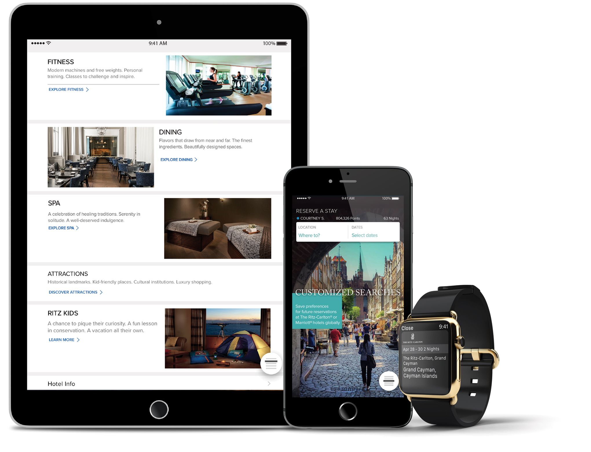 The Ritz-Carlton App Reserve a Stay images